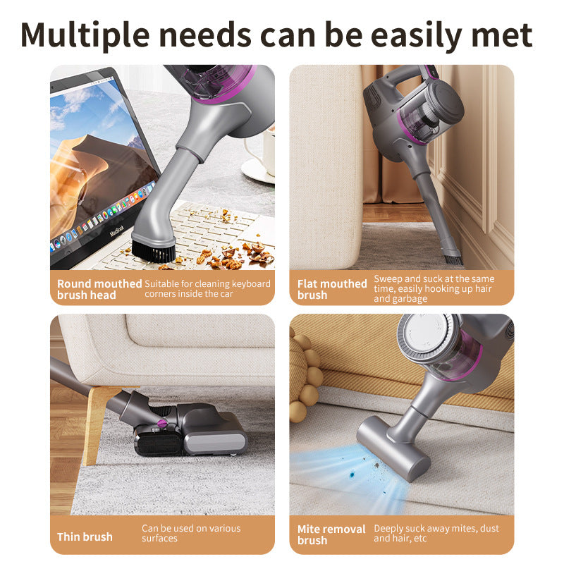 5-in-1 Cordless High-Suction Small Handheld Vacuum Cleaner
