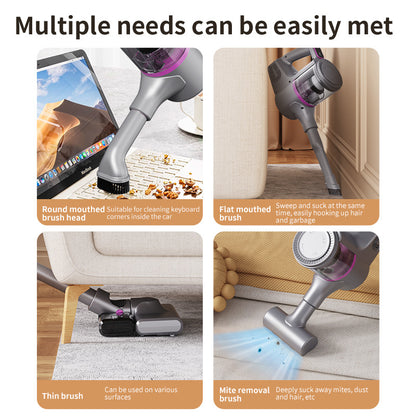5-in-1 Cordless High-Suction Small Handheld Vacuum Cleaner